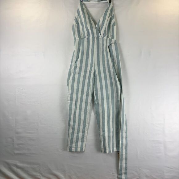 Reformation Dani Striped Jumpsuit